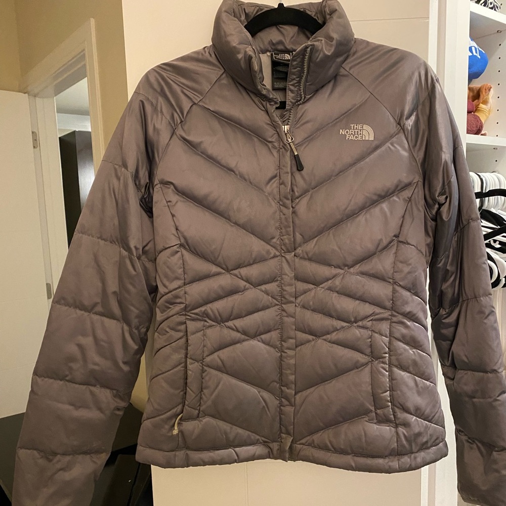 Small Gray North Face Winter Jacket - image 1